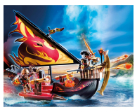 PLAYMOBIL Statek ognia Wojowników Burnham - 1029719 - zdjęcie 3